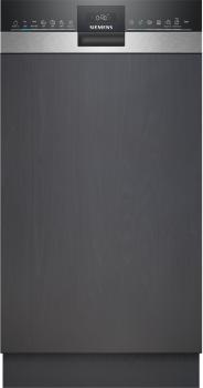 Siemens SR55ZS10ME - iQ500, Teilintegrierter Geschirrspüler, Gebürsteter Stahl, 45 cm